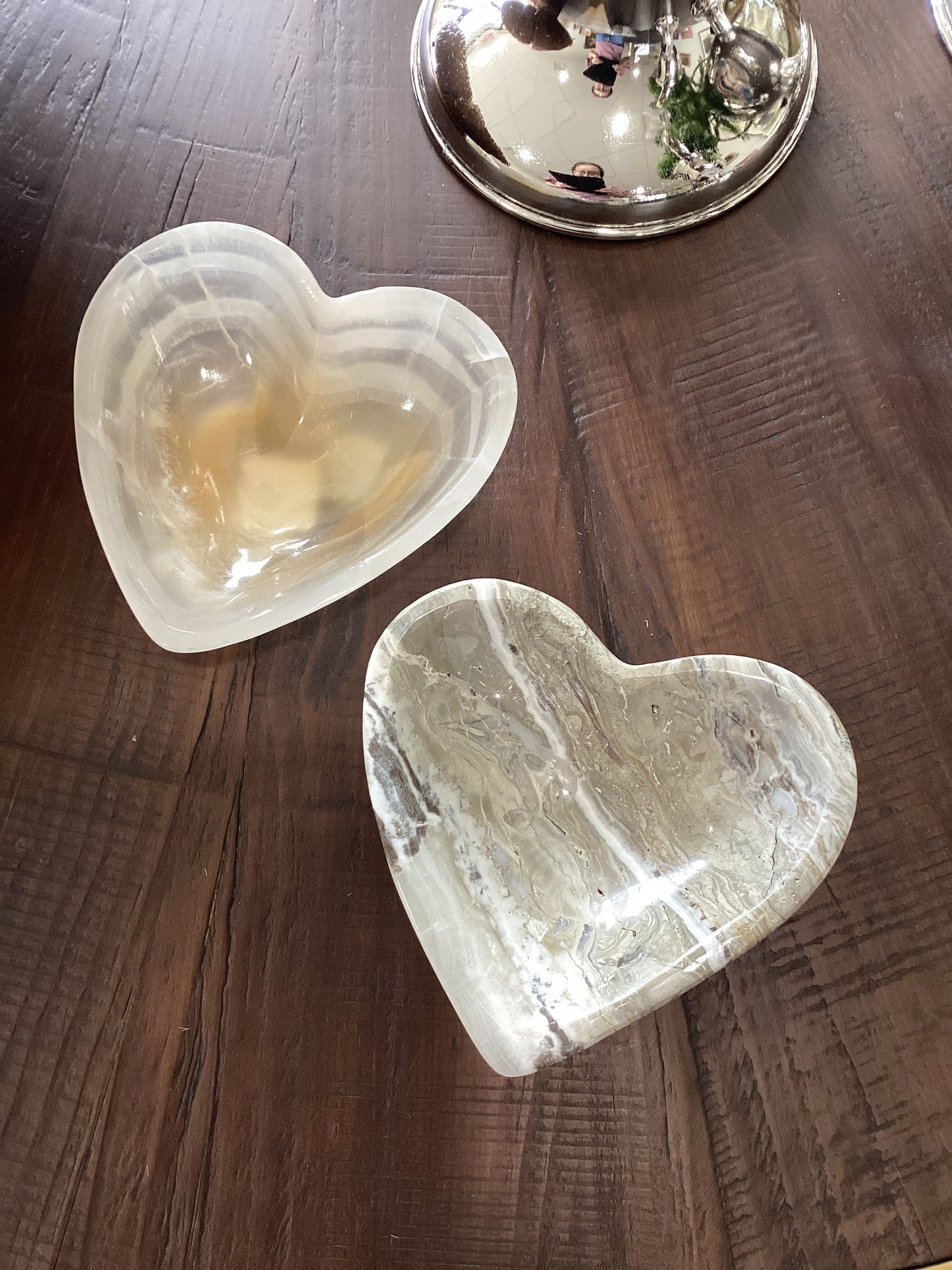 Heart Shaped Agate Bowl