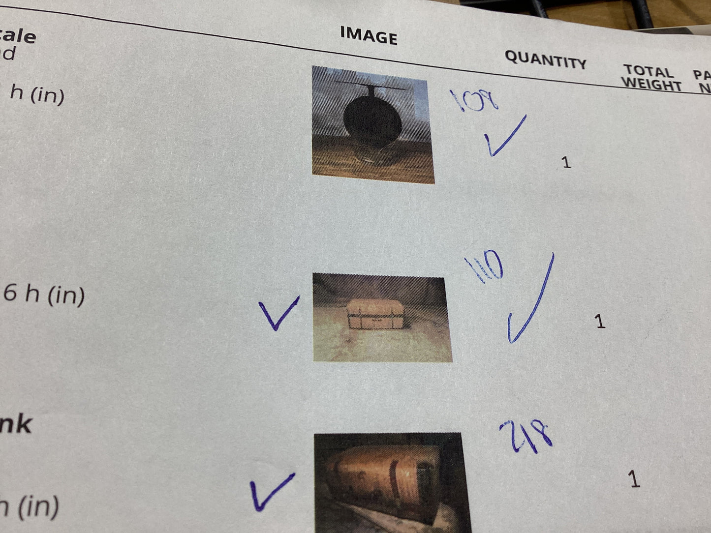 Antique wicker trunk