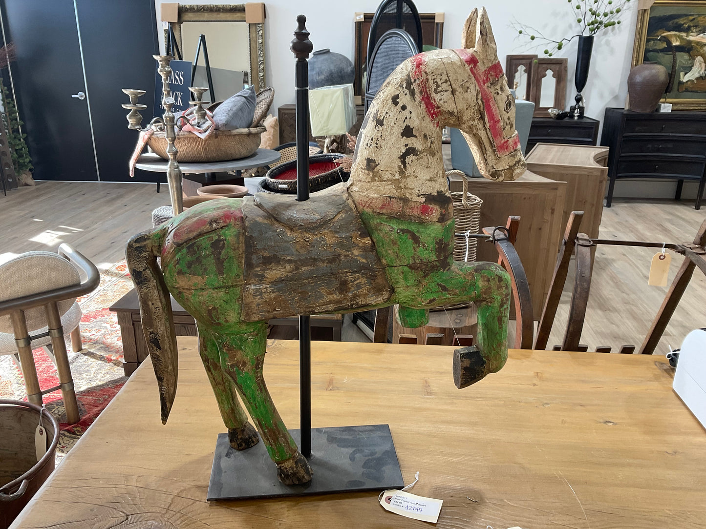 VILLAGE INDIAN STATUE