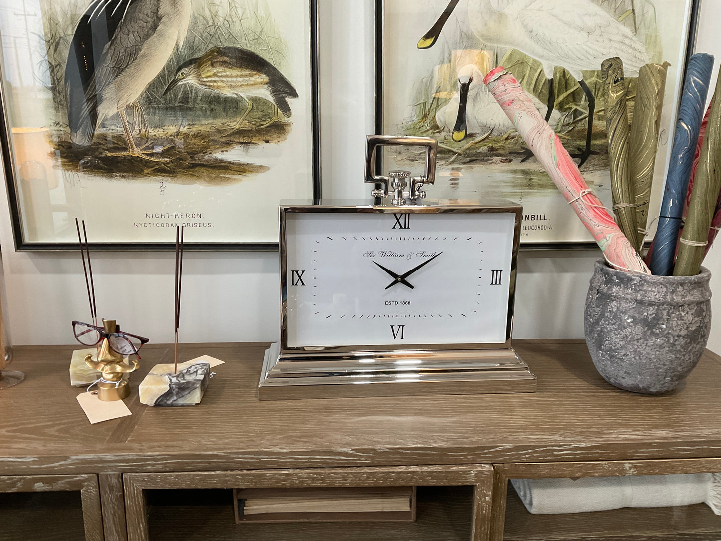 Extra large Nickel Clock