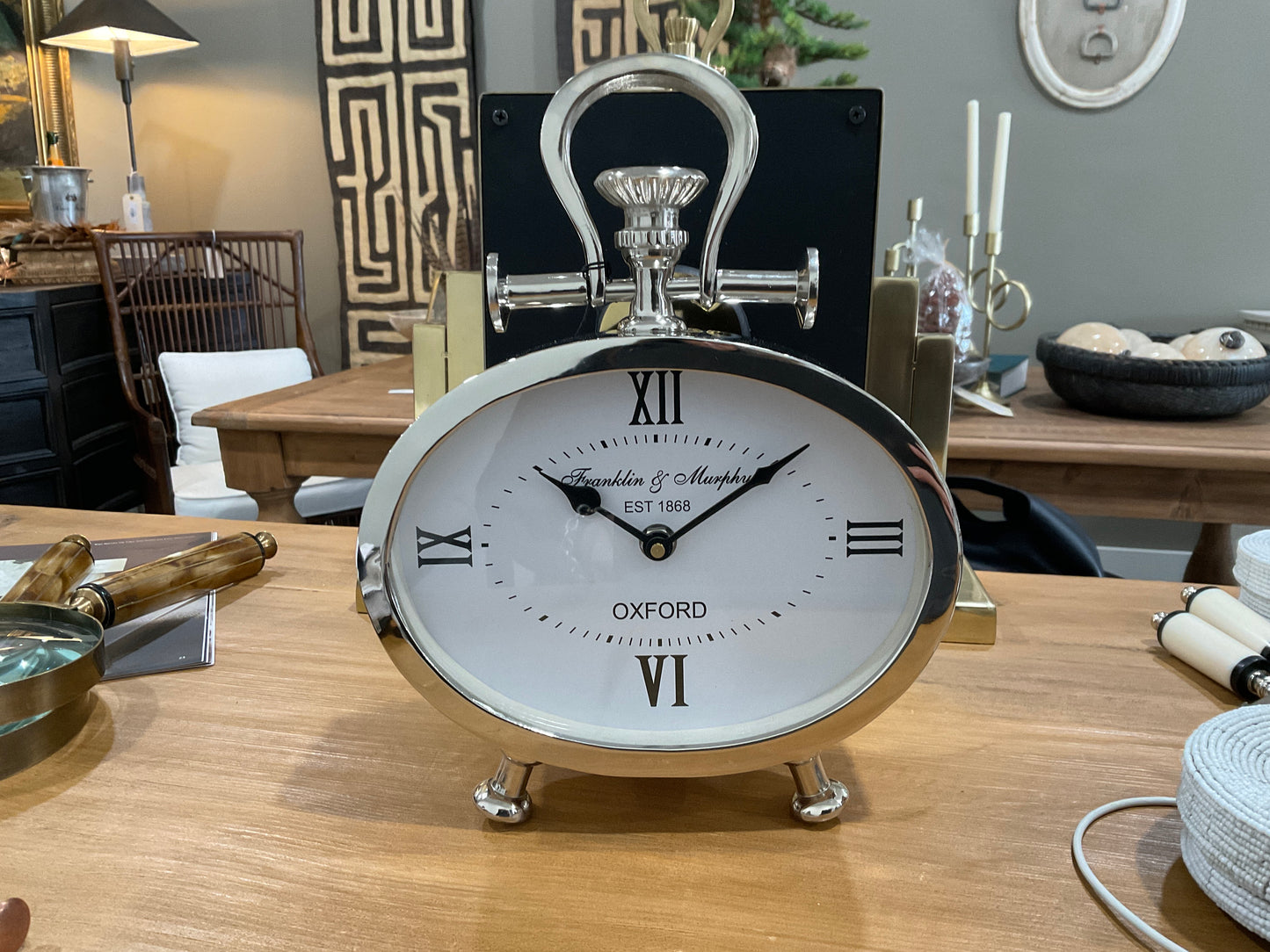 Oval Clock