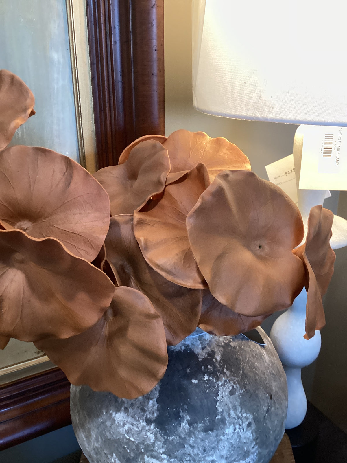 Orange Real Touch Lotus Leaf Bundle
